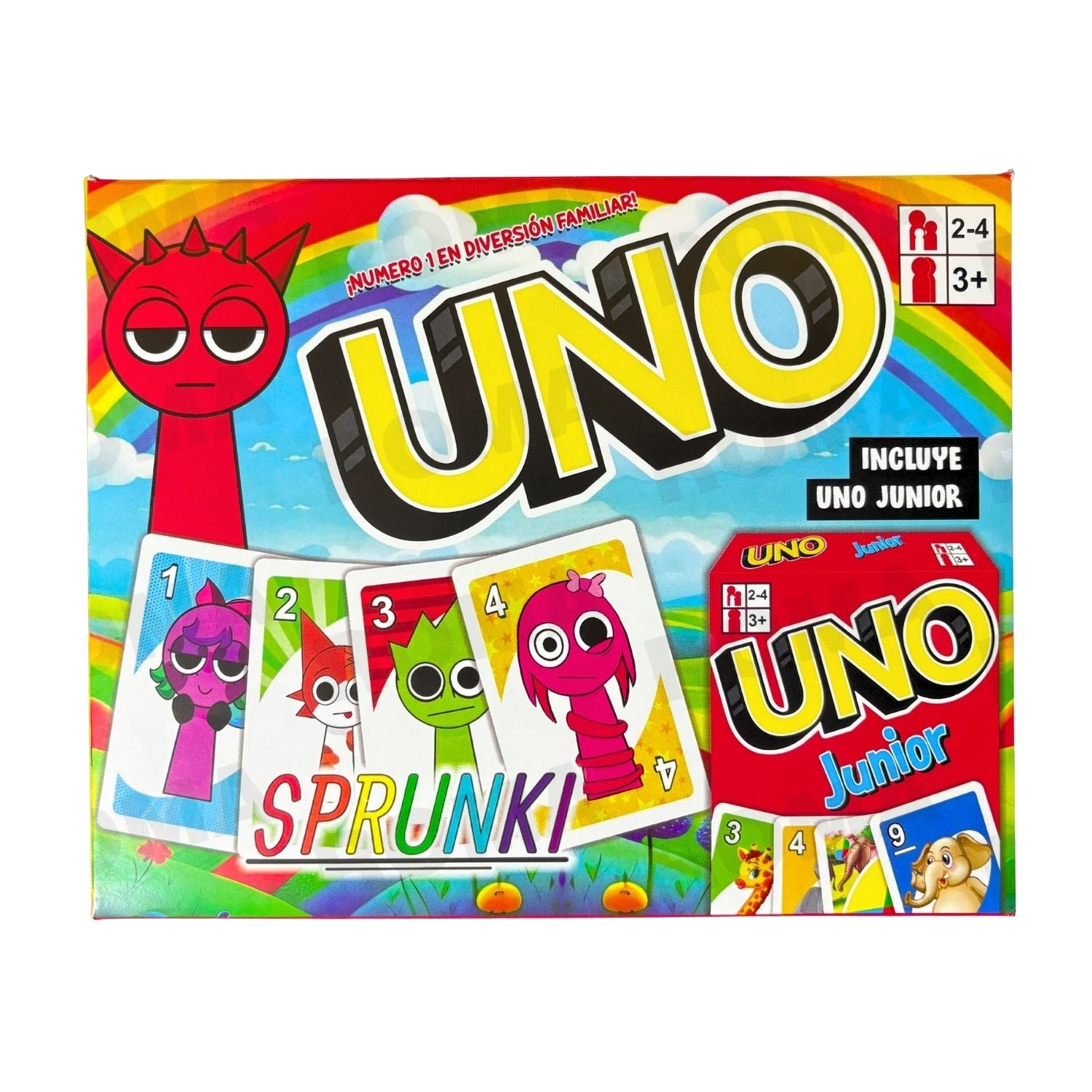 UNO – EDICIÓN SPRUNKI + UNO JUNIOR