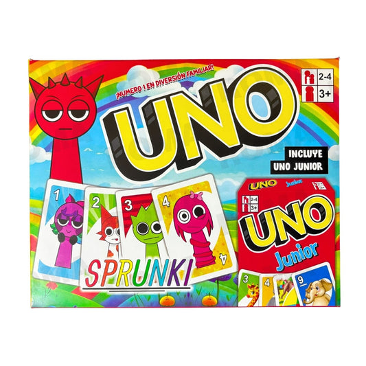 UNO – EDICIÓN SPRUNKI + UNO JUNIOR