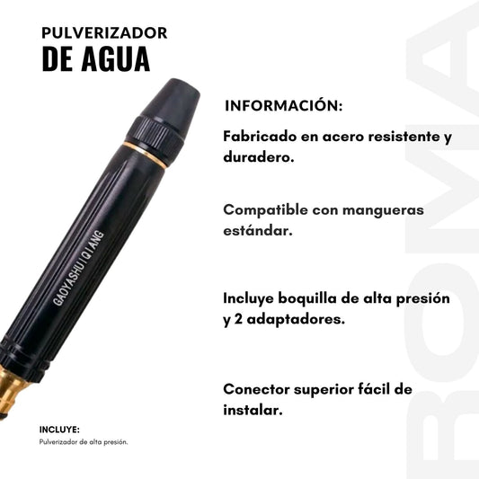 PULVERIZADOR DE AGUA