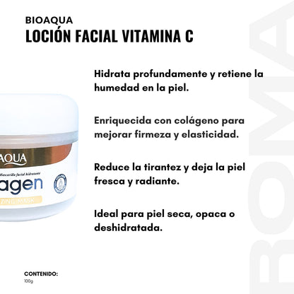 MASCARILLA FACIAL COLLAGEN MOISTURIZING MASK 100G BIOAQUA