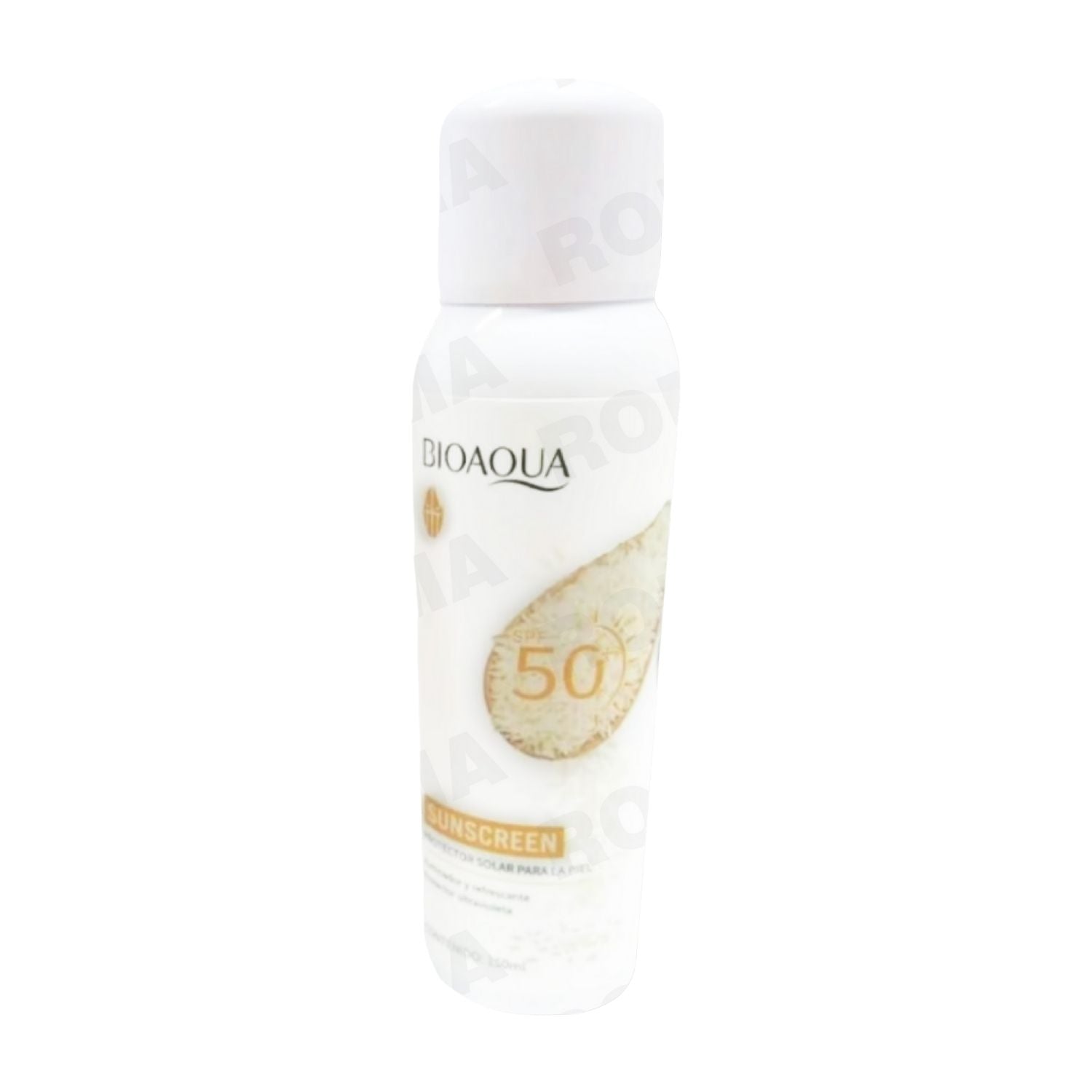 PROTECTOR SOLAR HIDRATANTE DE ARROZ EN SPRAY SPF50 BIOAQUA 150ML