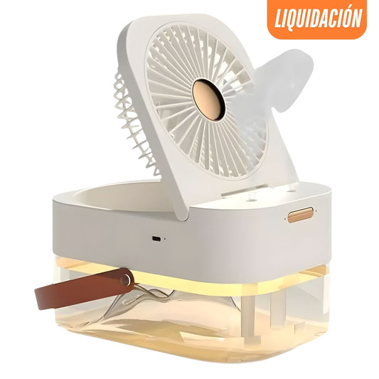 MINI VENTILADOR HUMIDIFICADOR