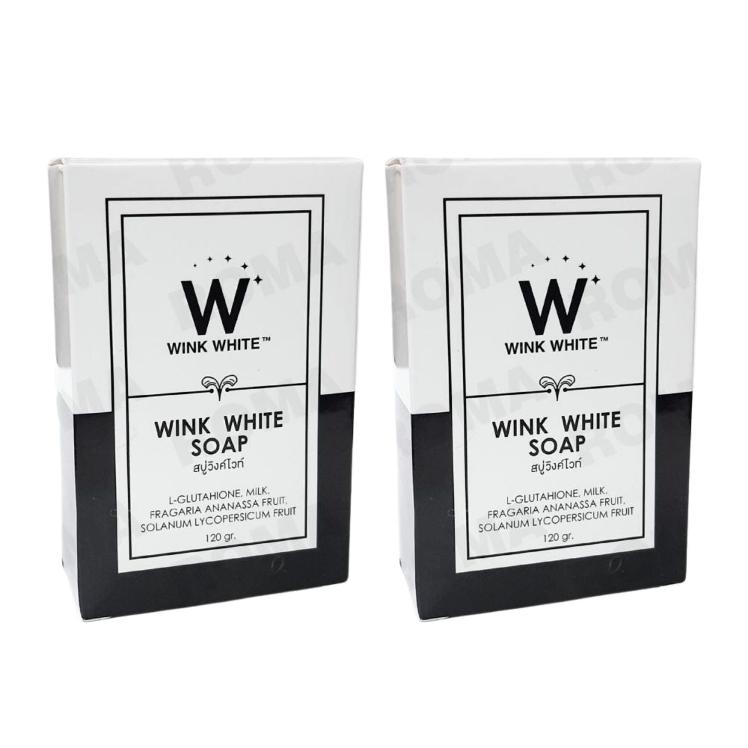 JABÓN EN BARRA WINK WHITE 120G
