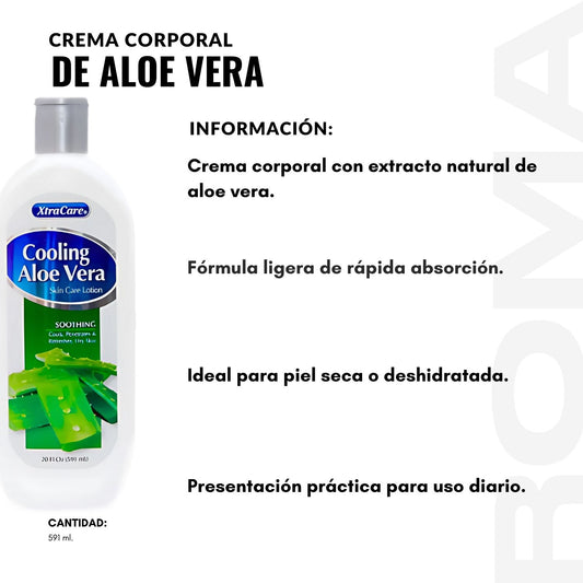 CREMA CORPORAL DE ALOE VERA 591ML