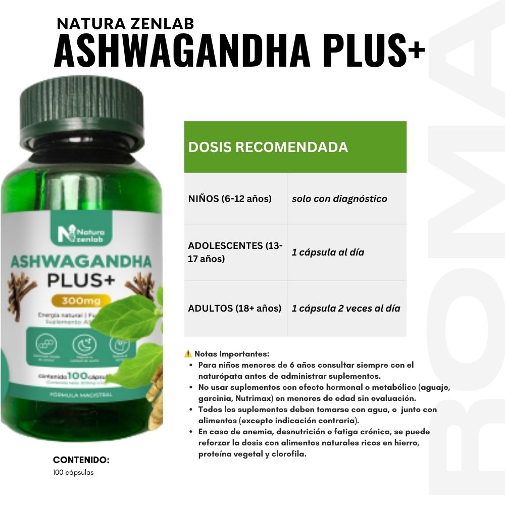 ASHWAGANDHA PLUS+
