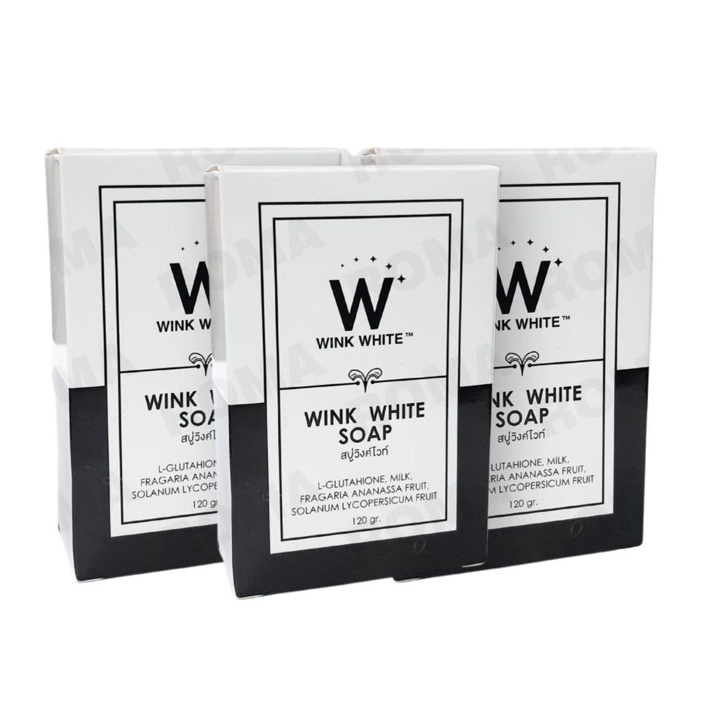 JABÓN EN BARRA WINK WHITE 120G