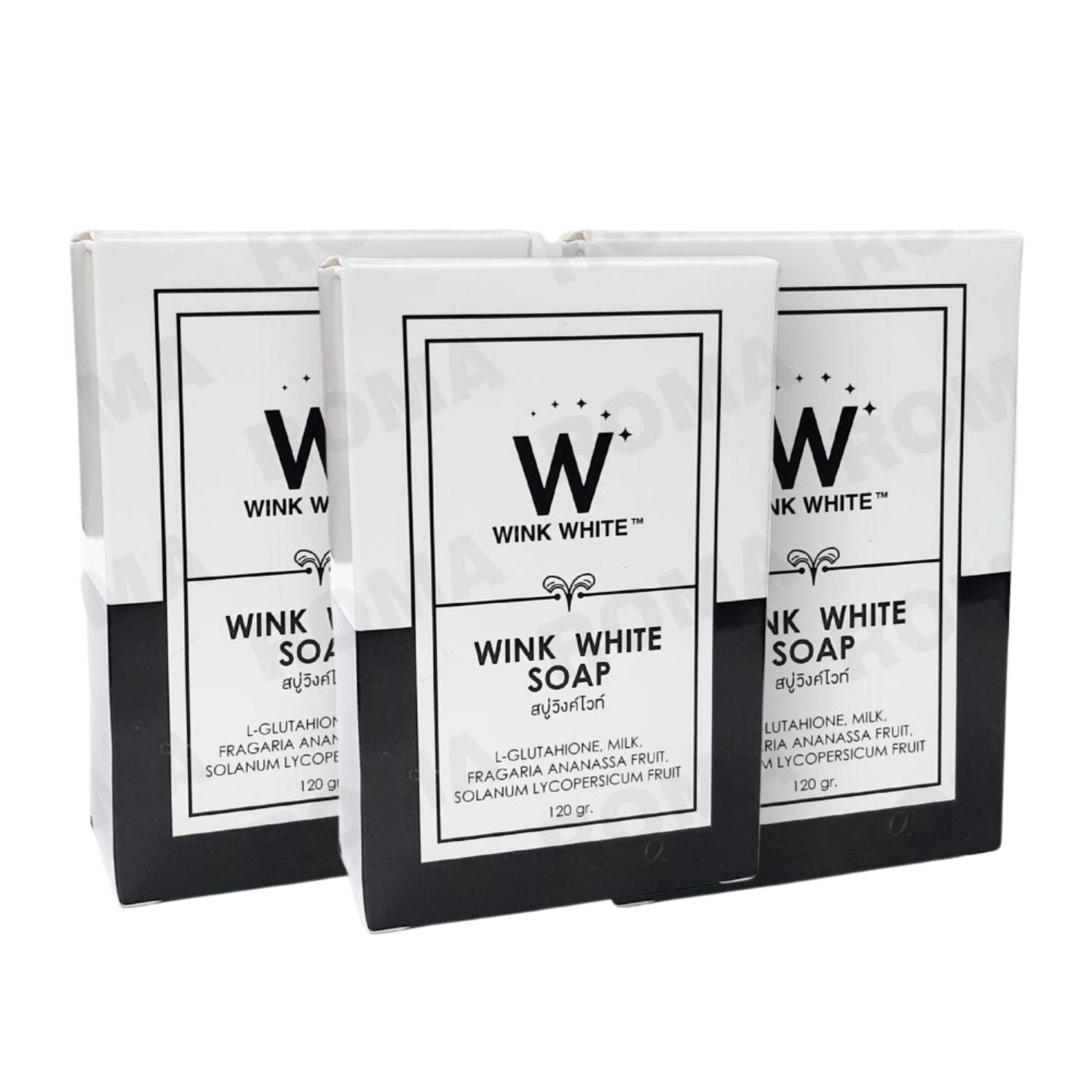 JABÓN EN BARRA WINK WHITE 120G