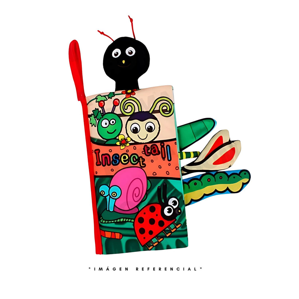 LIBRO DE TEXTURAS ANIMALES - JUEGO DIDÁTICO