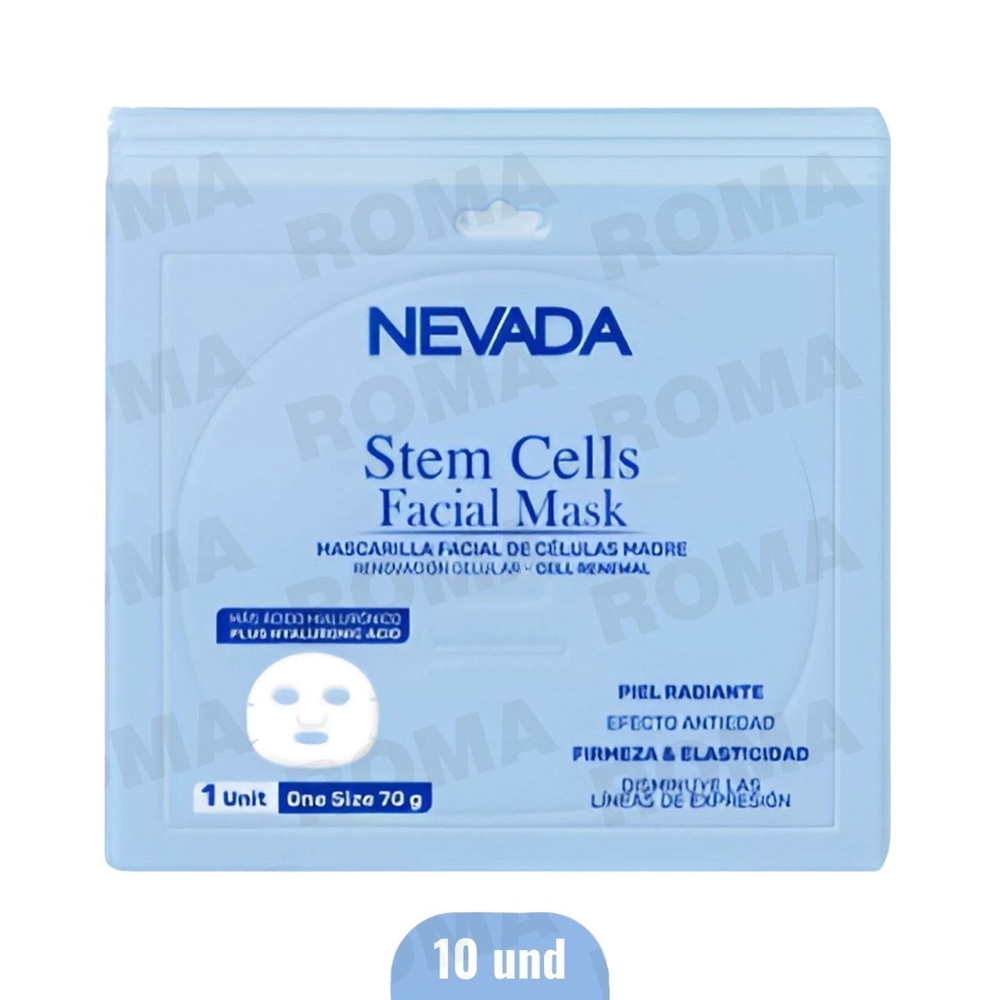 MASCARILLA HIDROGEL – CÉLULAS MADRE NEVADA