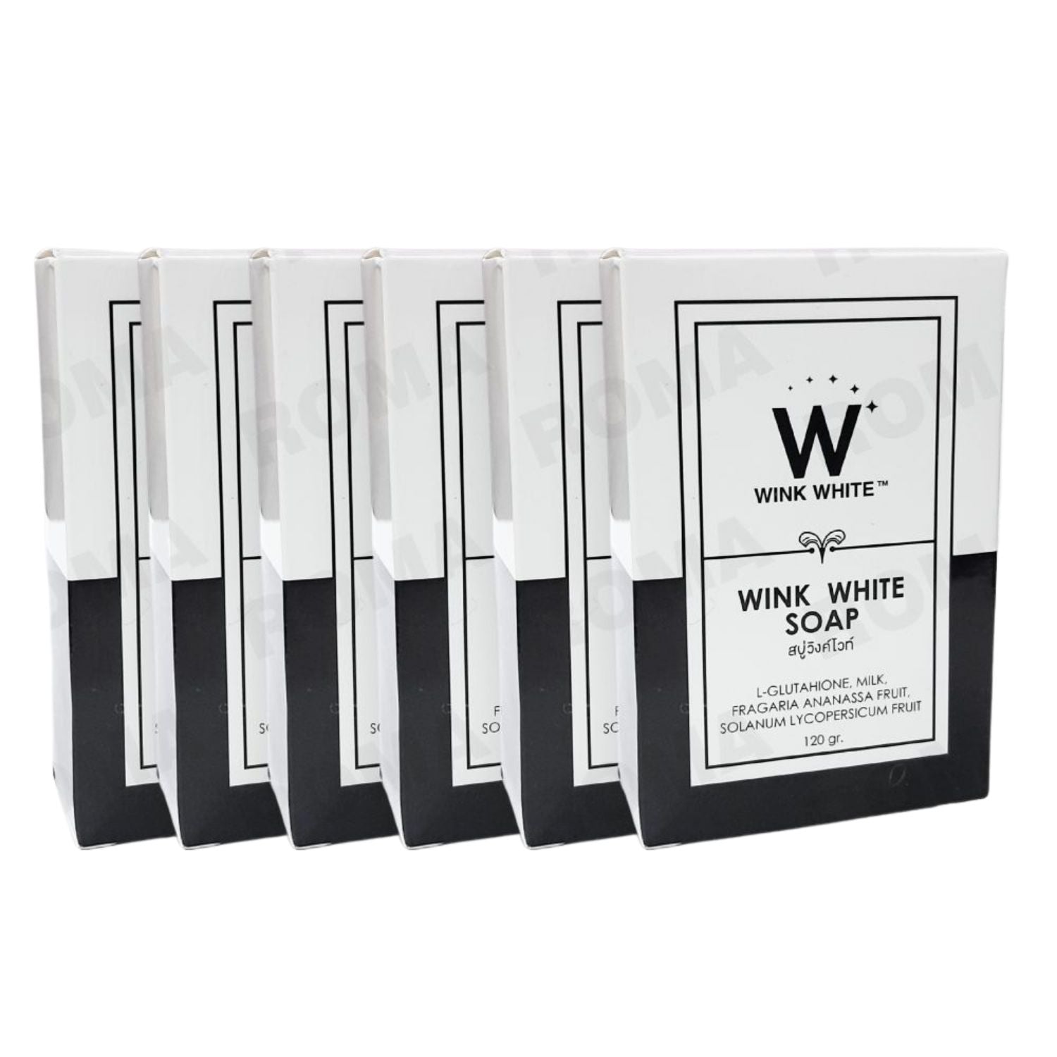 JABÓN EN BARRA WINK WHITE 120G