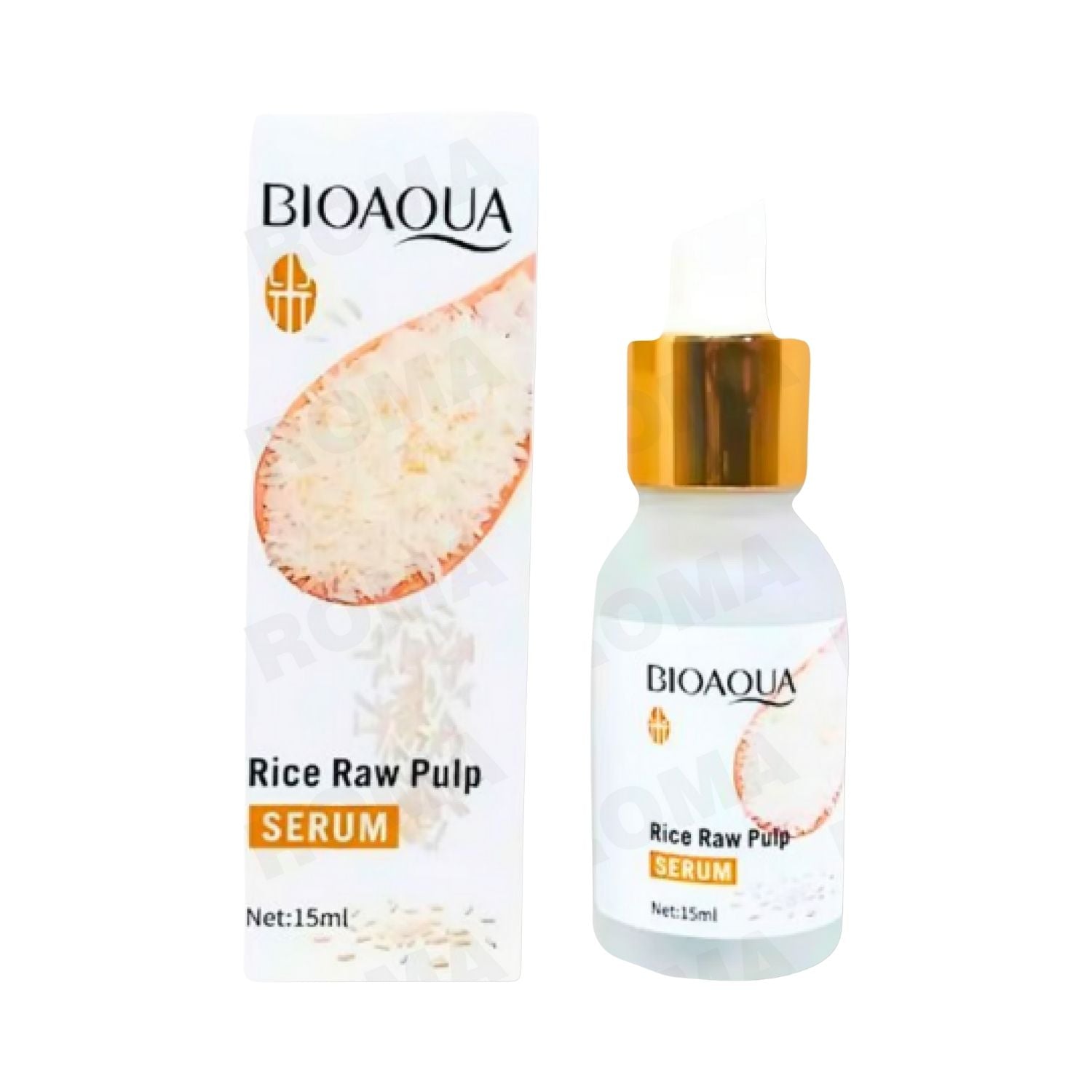 SERUM DE ARROZ CON ÁCIDO HIALURONICO BIOAQUA 15ML