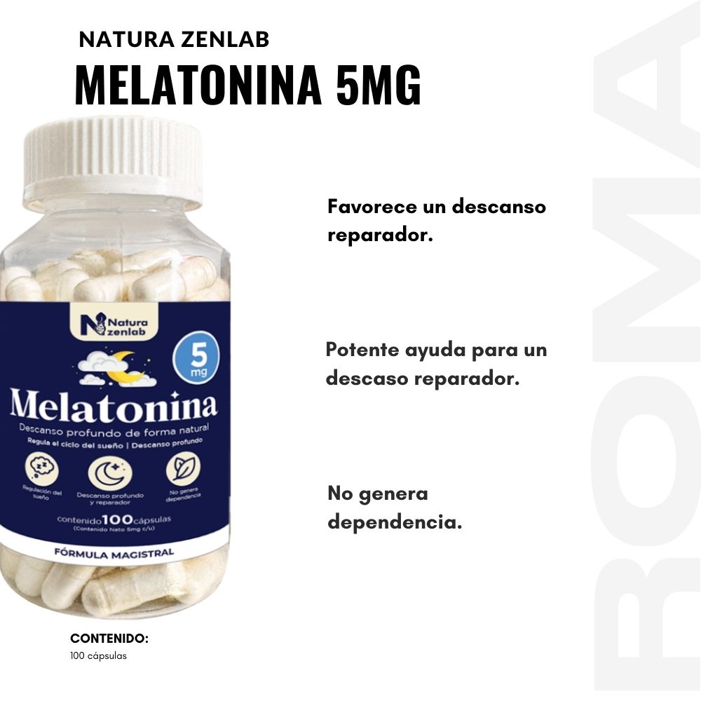 MELATONINA 5MG PLUS+