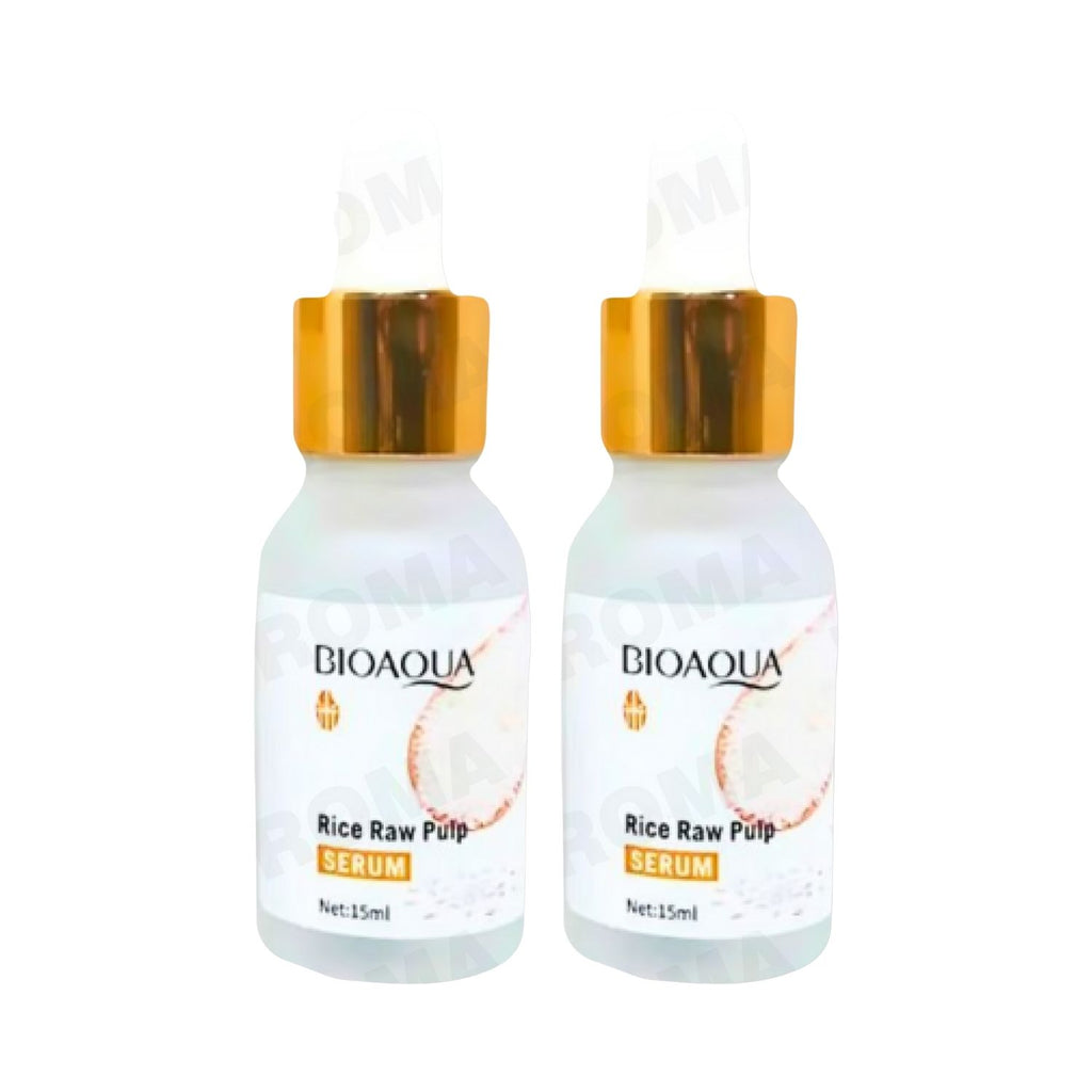 SERUM DE ARROZ CON ÁCIDO HIALURONICO BIOAQUA 15ML