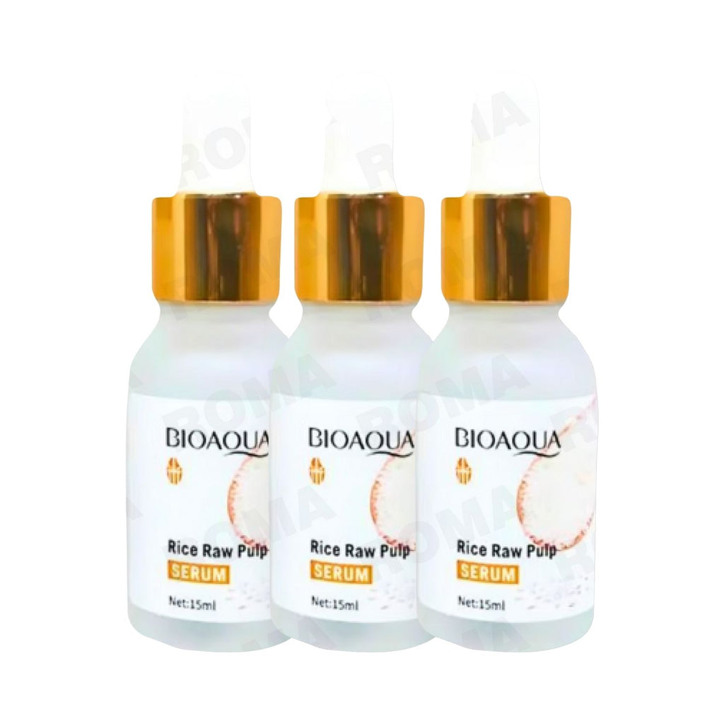 SERUM DE ARROZ CON ÁCIDO HIALURONICO BIOAQUA 15ML