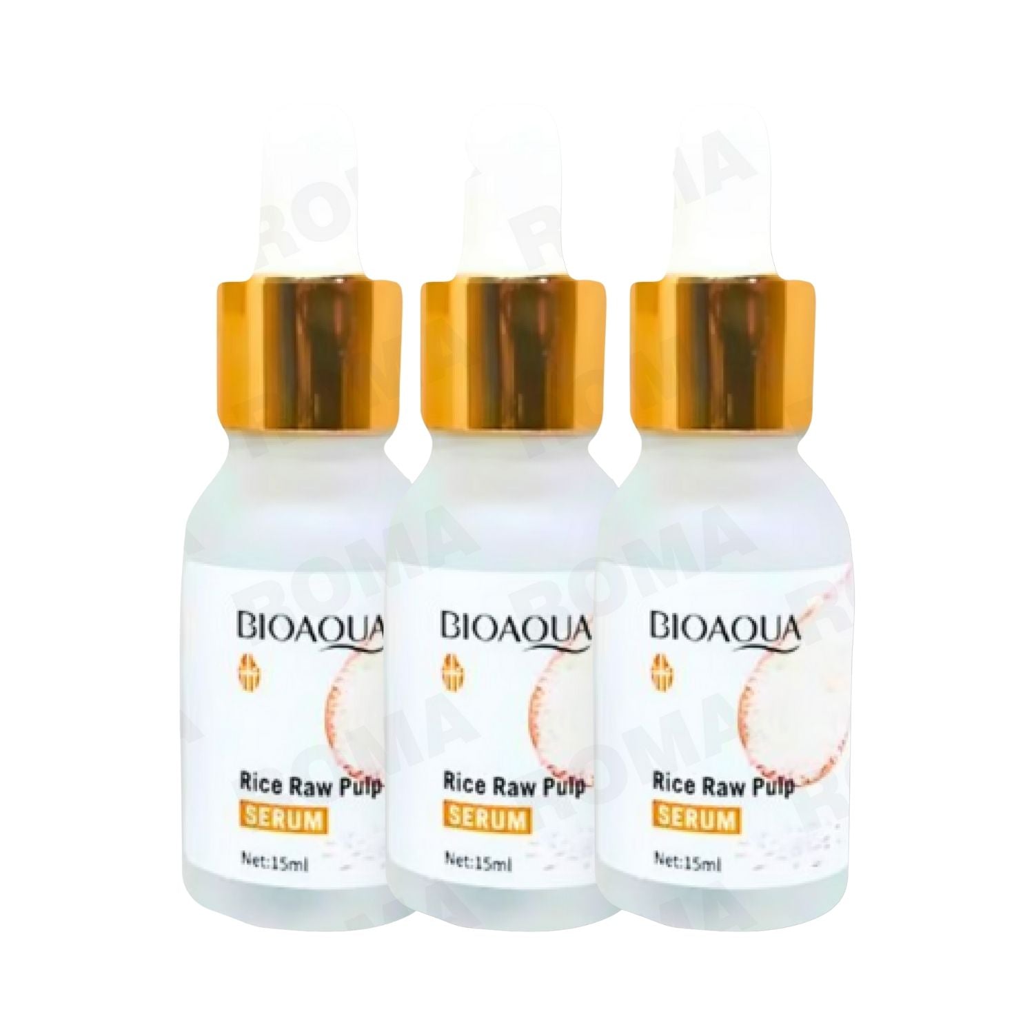 SERUM DE ARROZ CON ÁCIDO HIALURONICO BIOAQUA 15ML
