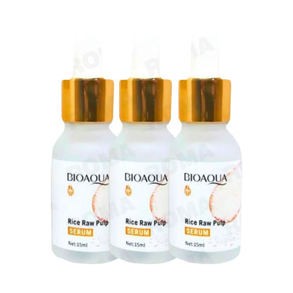 SERUM DE ARROZ CON ÁCIDO HIALURONICO BIOAQUA 15ML