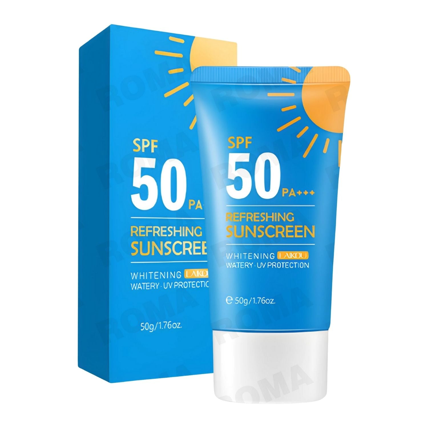 BLOQUEADOR REFRESCANTE SPF50 LAIKOU 50G