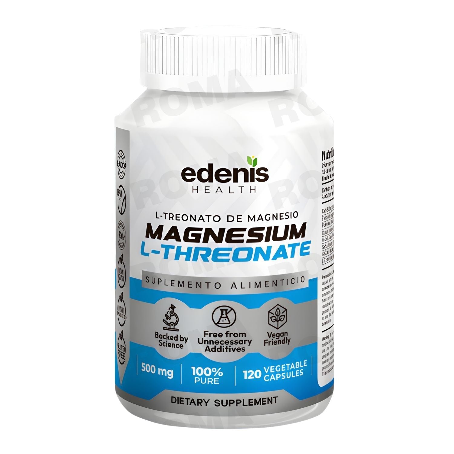 L-TREONATO DE MAGNESIO 120 CÁPSULAS EDENIS HEALTH