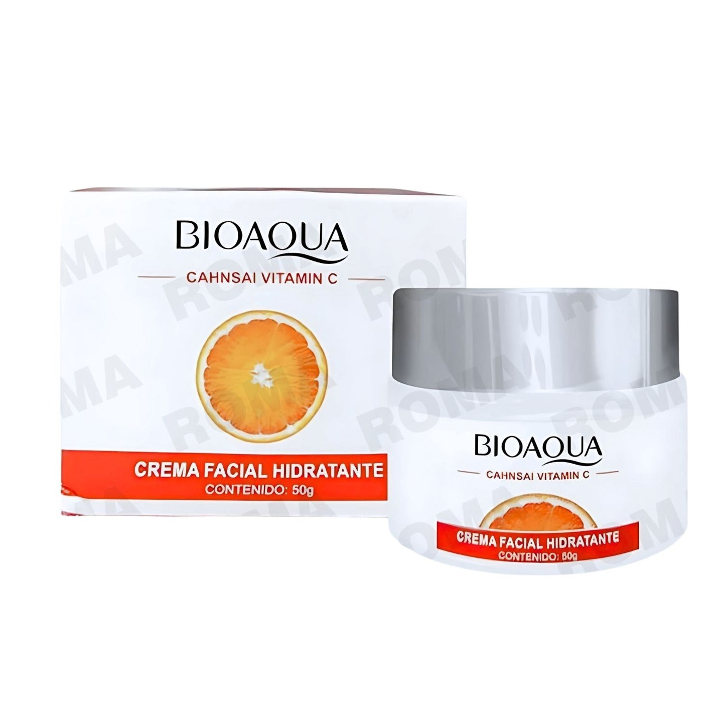 CREMA FACIAL HIDRATANTE VITAMINA C BIOAQUA 50G