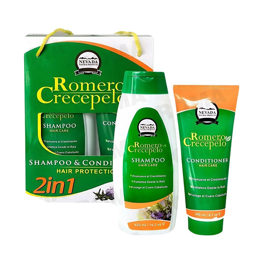 SET SHAMPOO + ACONDICIONADOR ROMERO CRECEPELO
