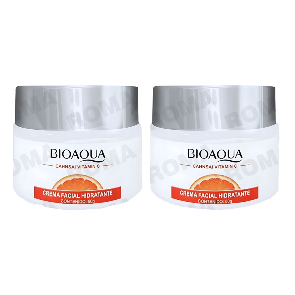 CREMA FACIAL HIDRATANTE VITAMINA C BIOAQUA 50G