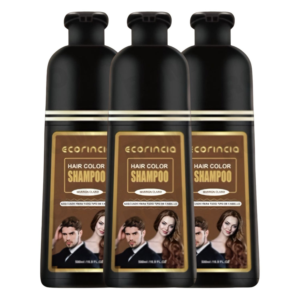 SHAMPOO TINTE 500ML ECORINCIA – MARRÓN CLARO