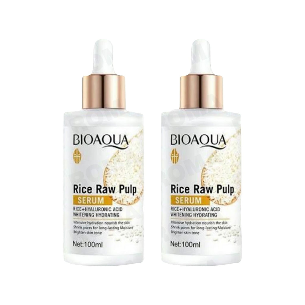 SERUM DE ARROZ CON ÁCIDO HIALURONICO BIOAQUA 100ML