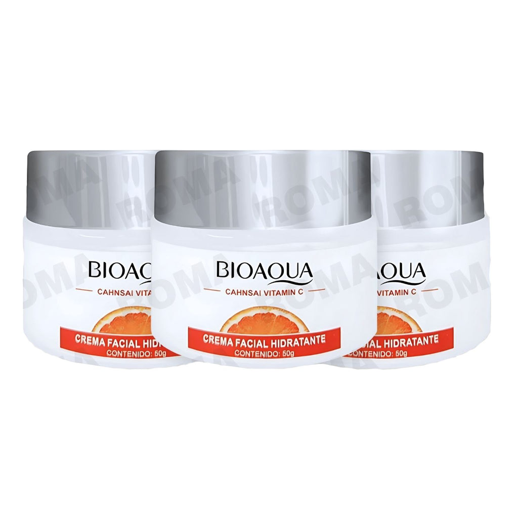 CREMA FACIAL HIDRATANTE VITAMINA C BIOAQUA 50G