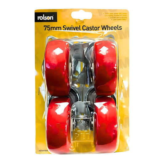 KIT 4 RUEDAS GIRATORIAS