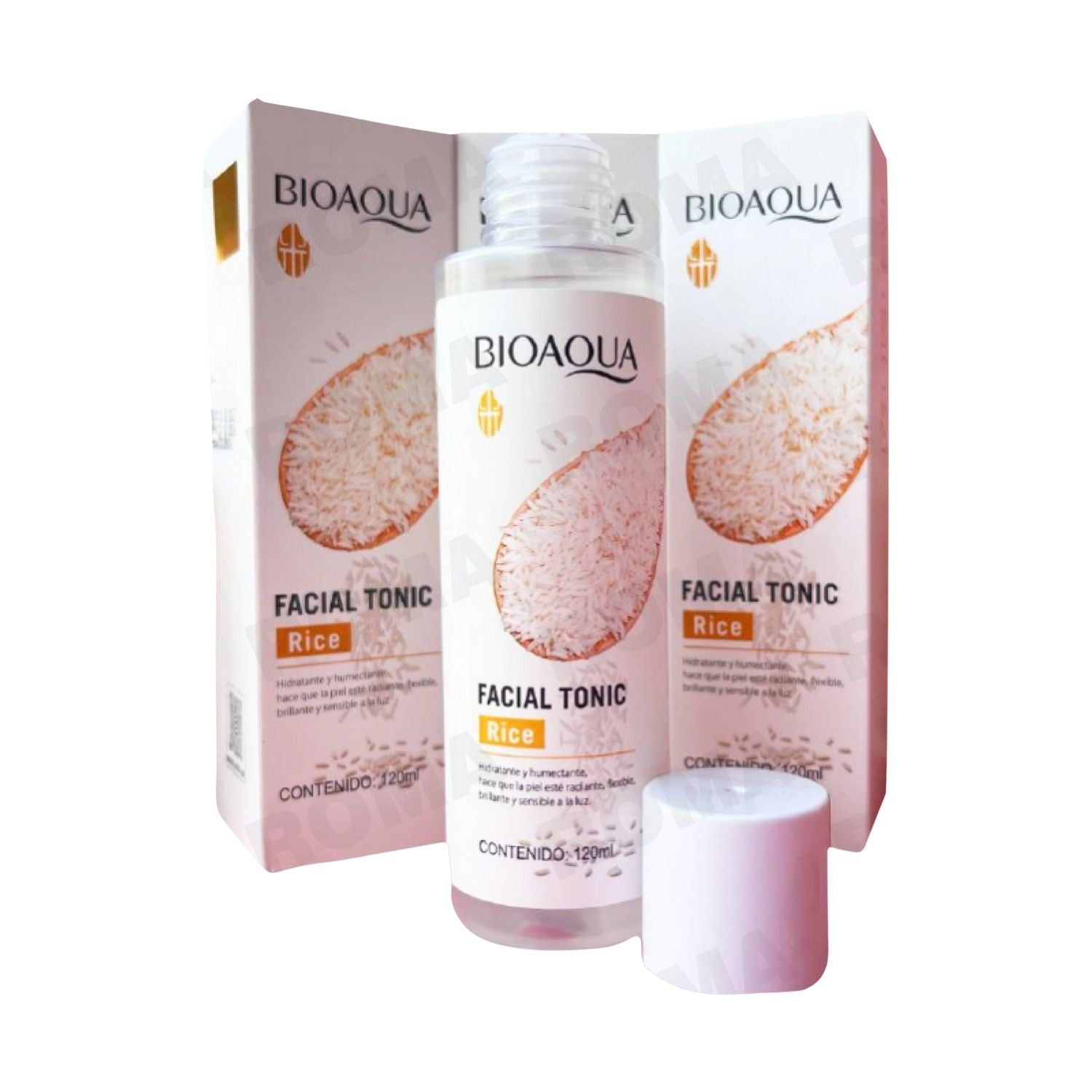 TÓNICO FACIAL DE ARROZ BIOAQUA 120ML