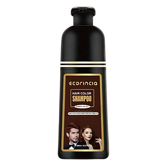SHAMPOO TINTE 500ML ECORINCIA – MARRÓN OSCURO