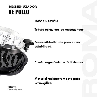 DESMENUZADOR DE POLLO