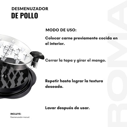 DESMENUZADOR DE POLLO