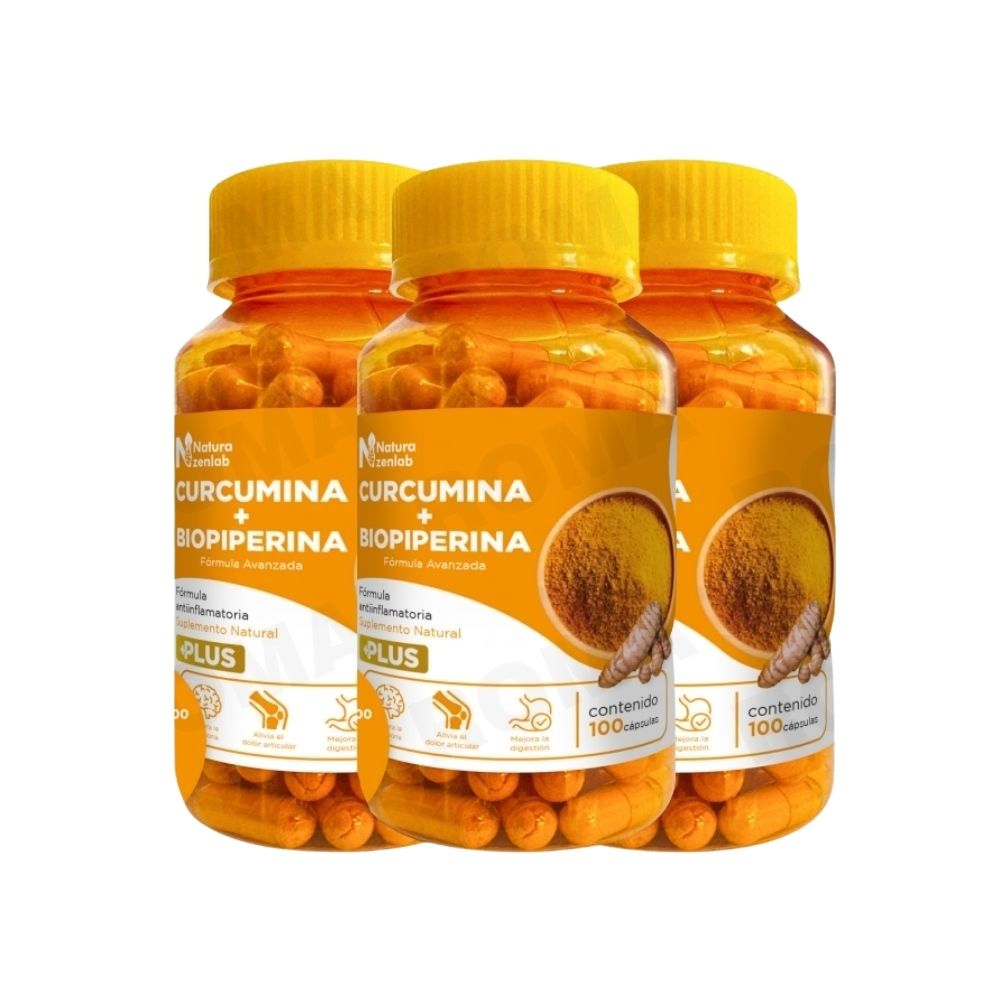 CURCUMINA + BIOPIPERINA PLUS+