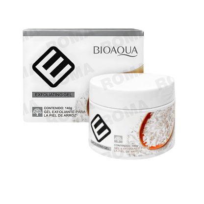 EXFOLIANTE GEL DE ARROZ BIOAQUA 140G