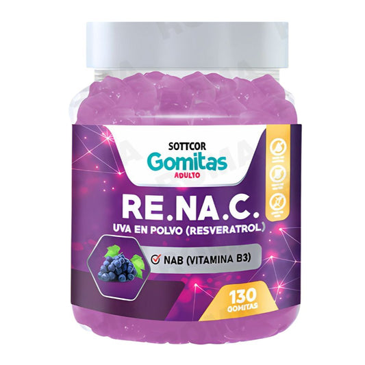 GOMITAS RESVERATROL 130UND