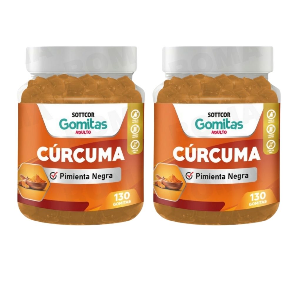 GOMITAS CÚRCUMA 130UND