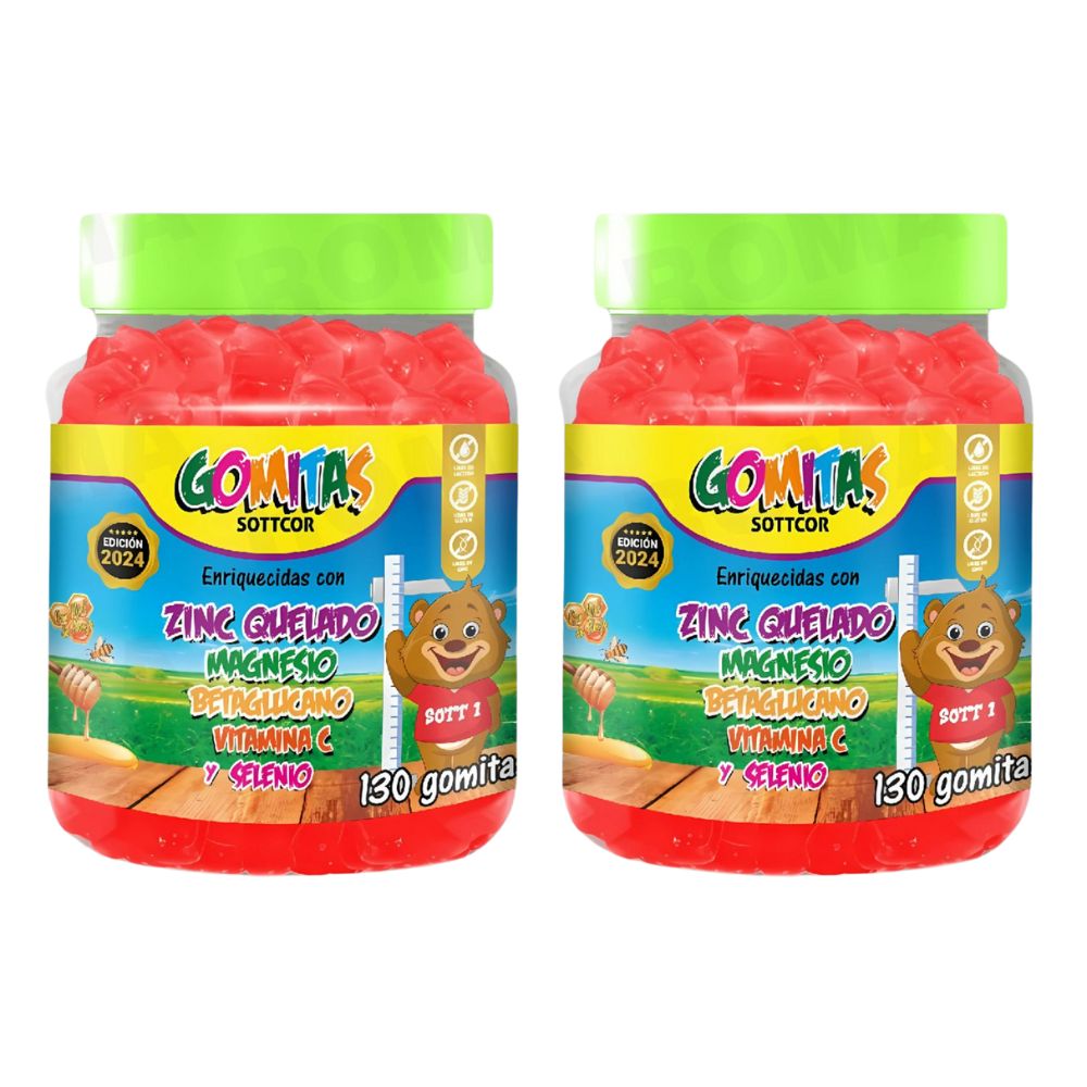 GOMITAS ZINC NIÑOS 130UND