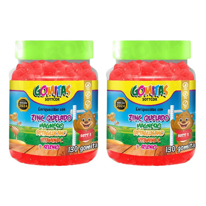 GOMITAS ZINC NIÑOS 130UND