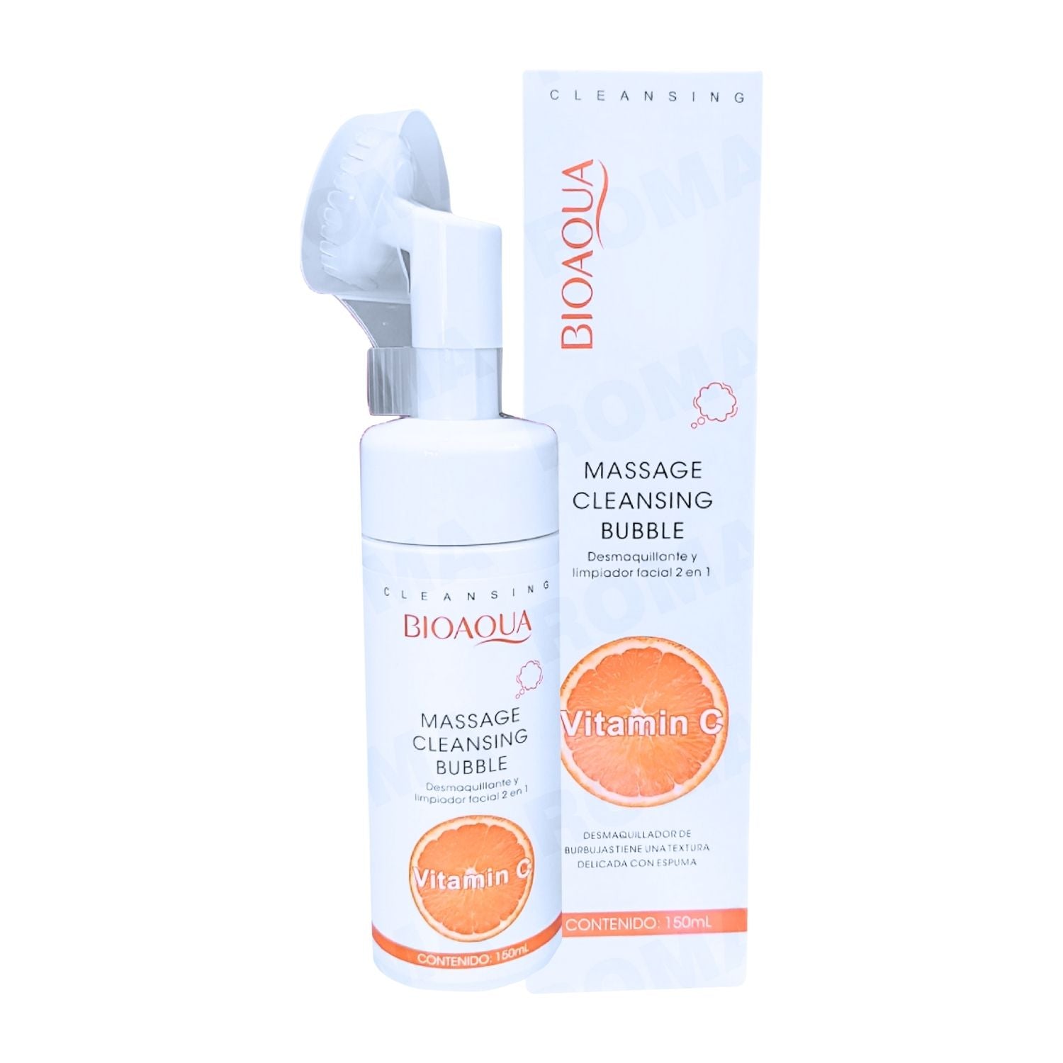 DESMAQUILLANTE Y LIMPIADOR CON VITAMINA C BIOAQUA  150ML