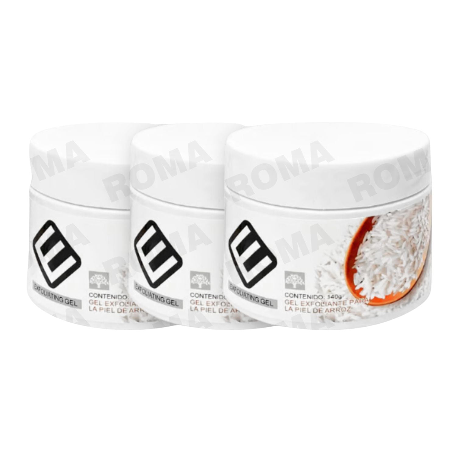 EXFOLIANTE GEL DE ARROZ BIOAQUA 140G