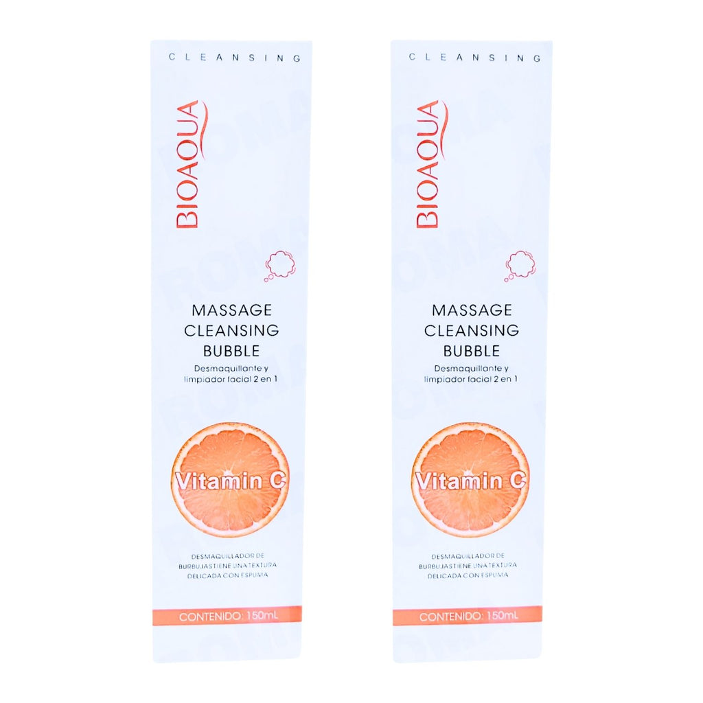 DESMAQUILLANTE Y LIMPIADOR CON VITAMINA C BIOAQUA  150ML
