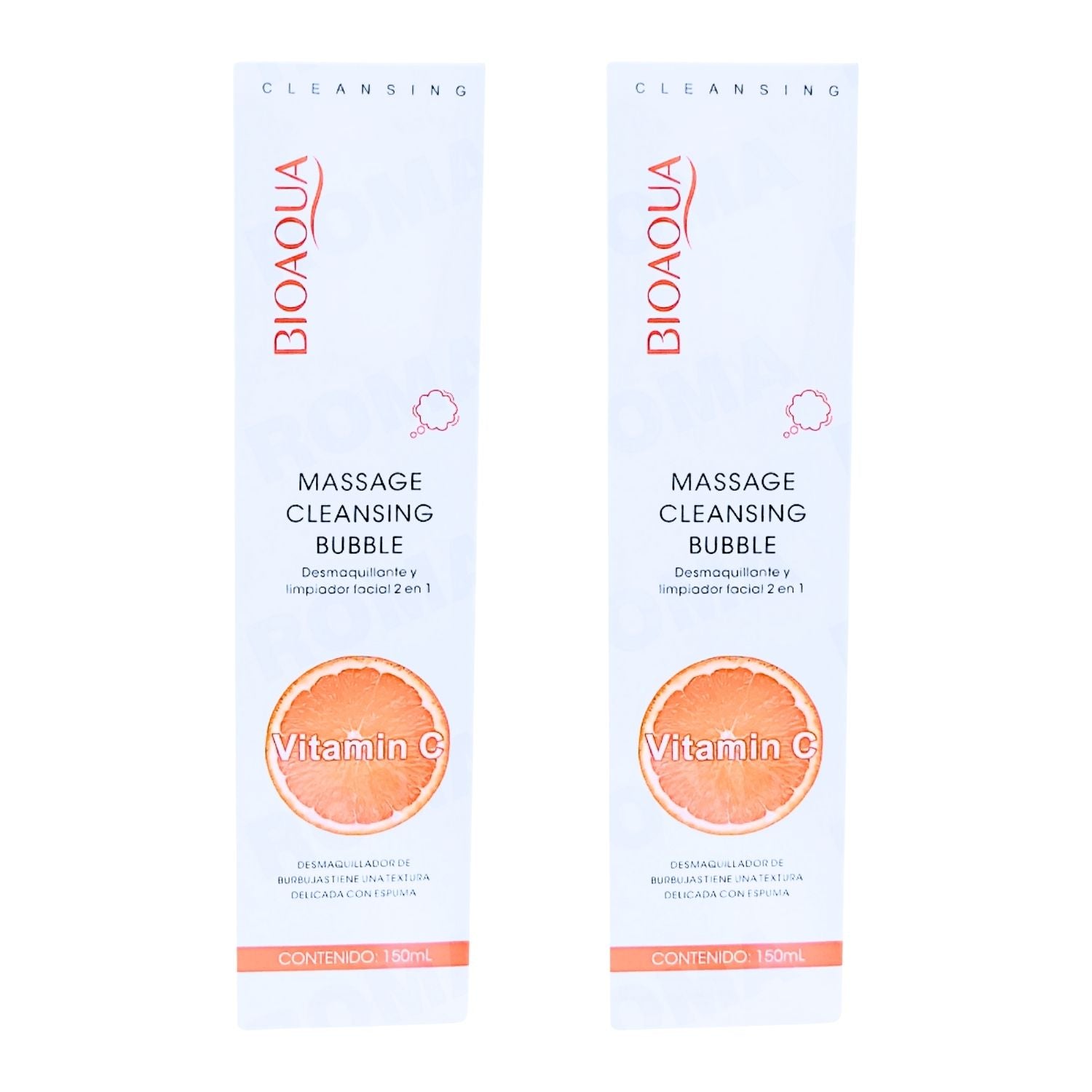 DESMAQUILLANTE Y LIMPIADOR CON VITAMINA C BIOAQUA  150ML