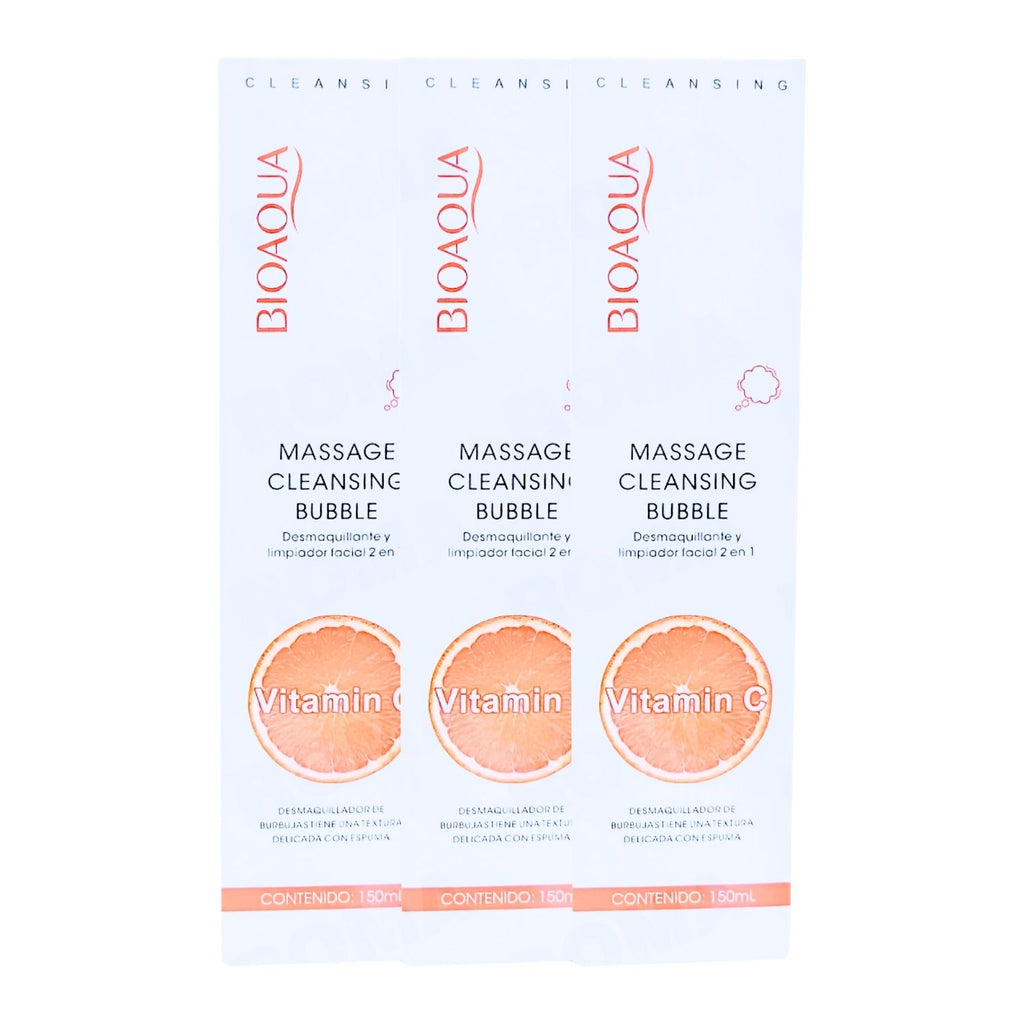 DESMAQUILLANTE Y LIMPIADOR CON VITAMINA C BIOAQUA  150ML