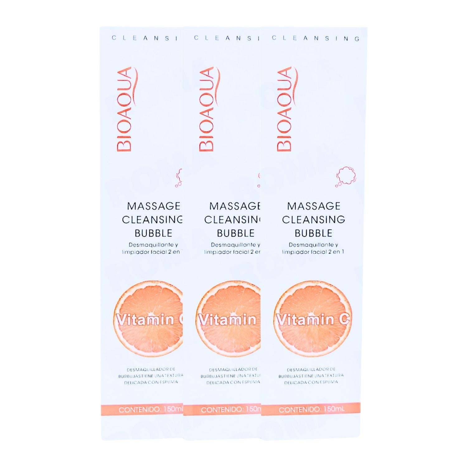 DESMAQUILLANTE Y LIMPIADOR CON VITAMINA C BIOAQUA  150ML