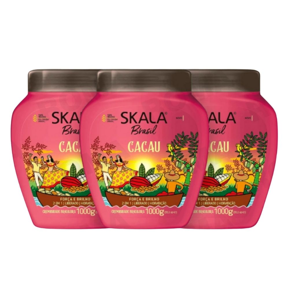 CREMA TRATAMIENTO CAPILAR SKALA BRAZIL CACAU