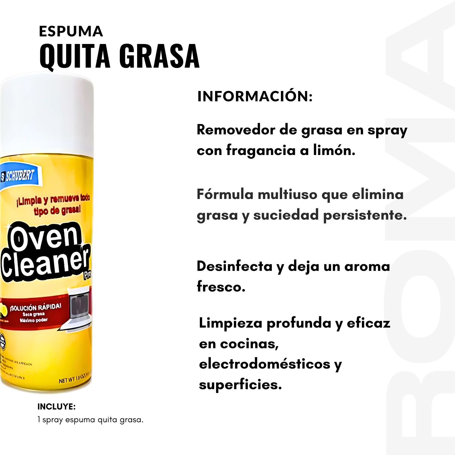 ESPUMA QUITA GRASA
