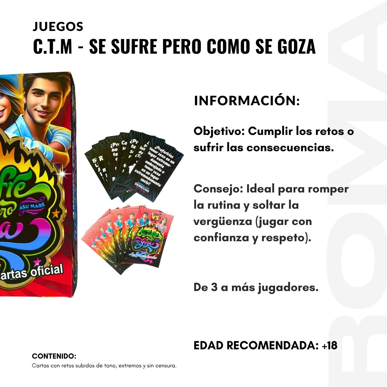 C.T.M – SE SUFRE, PERO COMO SE GOZA
