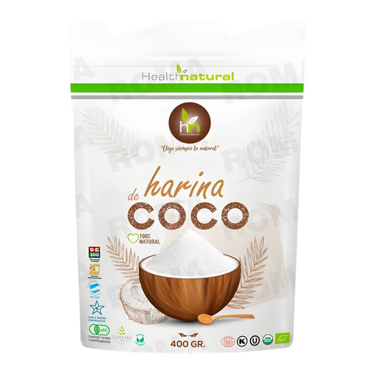 HARINA DE COCO EN POLVO 400G HEALTHNATURAL