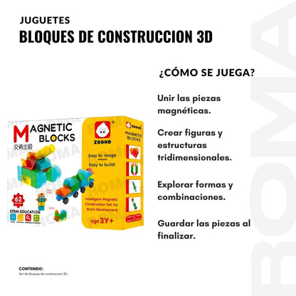 BLOQUES DE CONSTRUCCION 3D